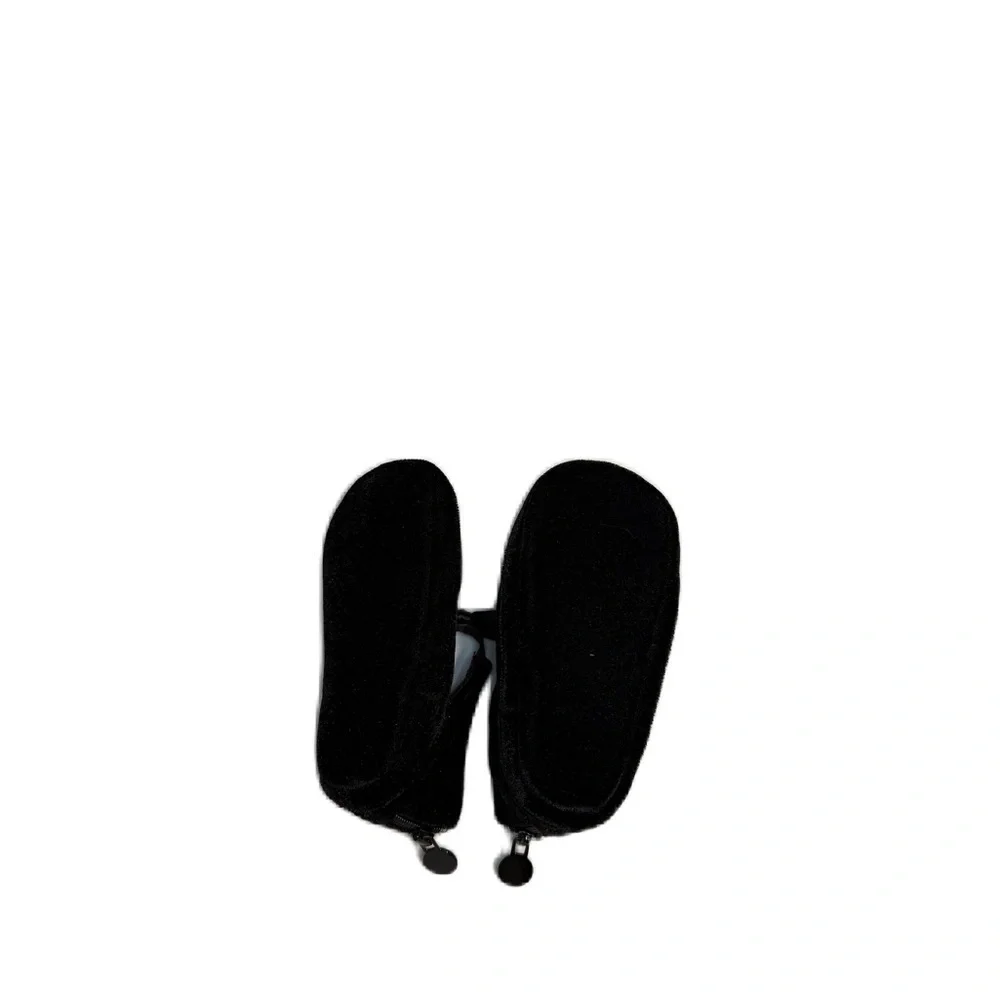 Stuart Weitzman Black Velvet Baby Shoes